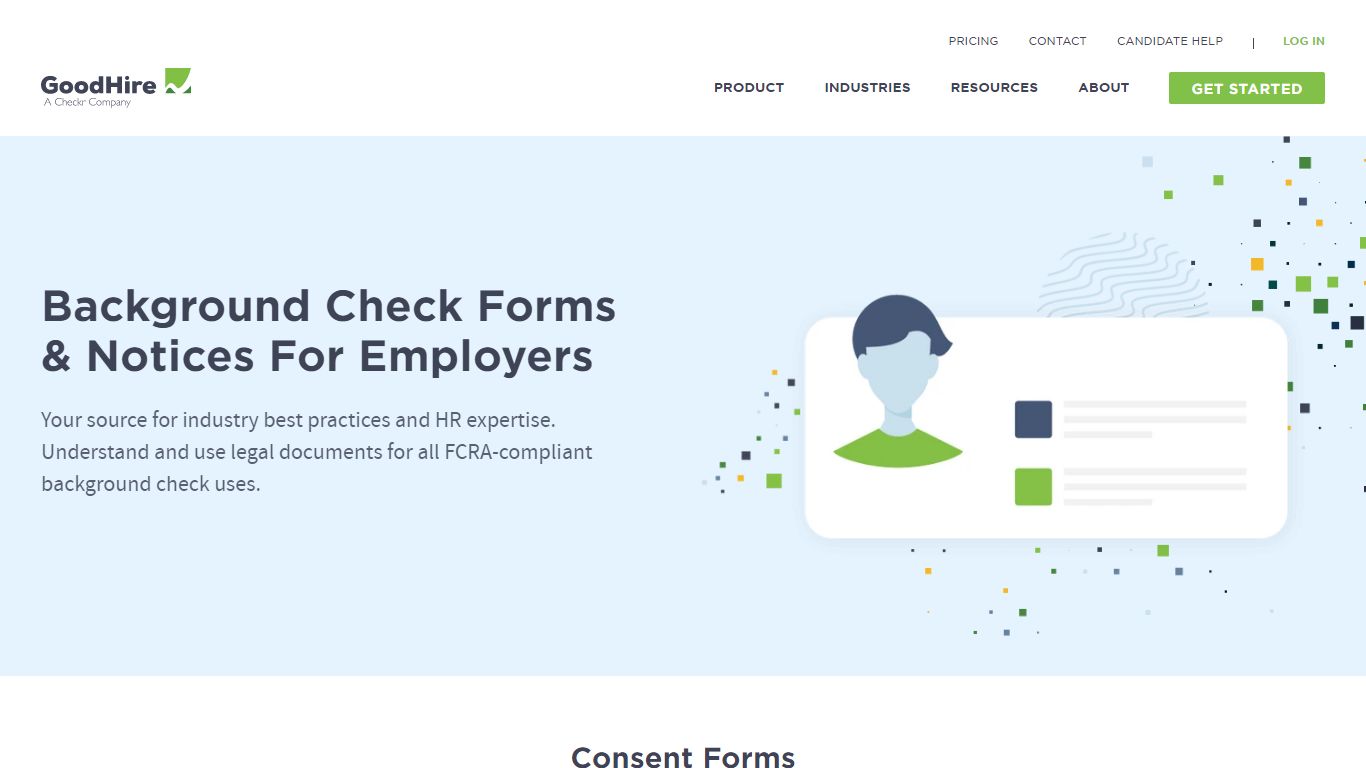 Background Check Forms - Consent & Authorization [PDF] | GoodHire